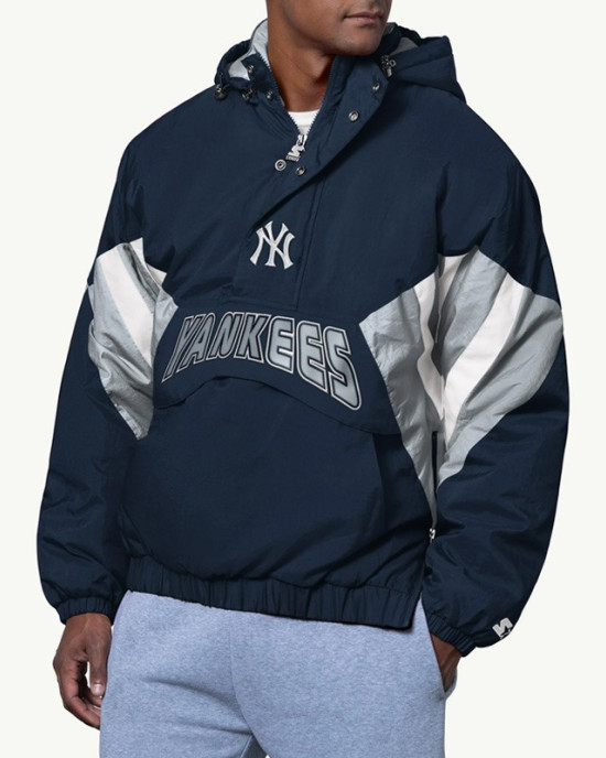Line Up Breakaway New York Yankees Pullover Jacket