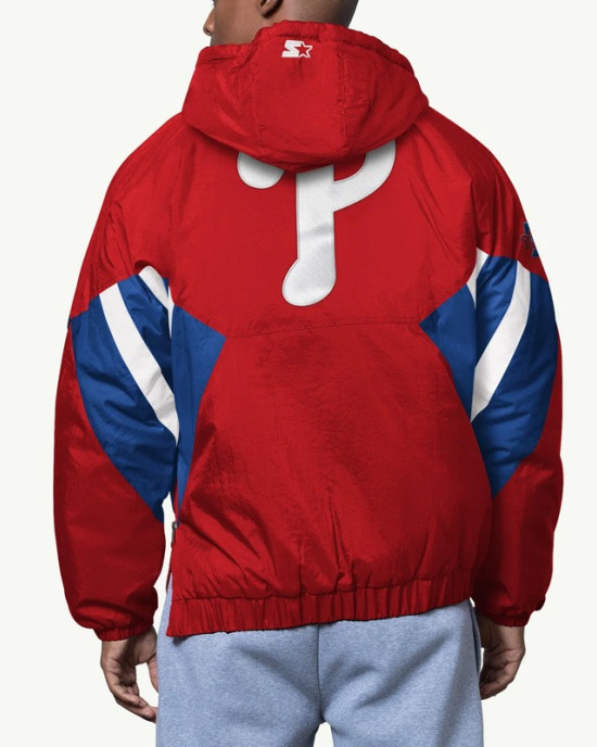 Line Up Breakaway Philadelphia Phillies Pullover Jacket
