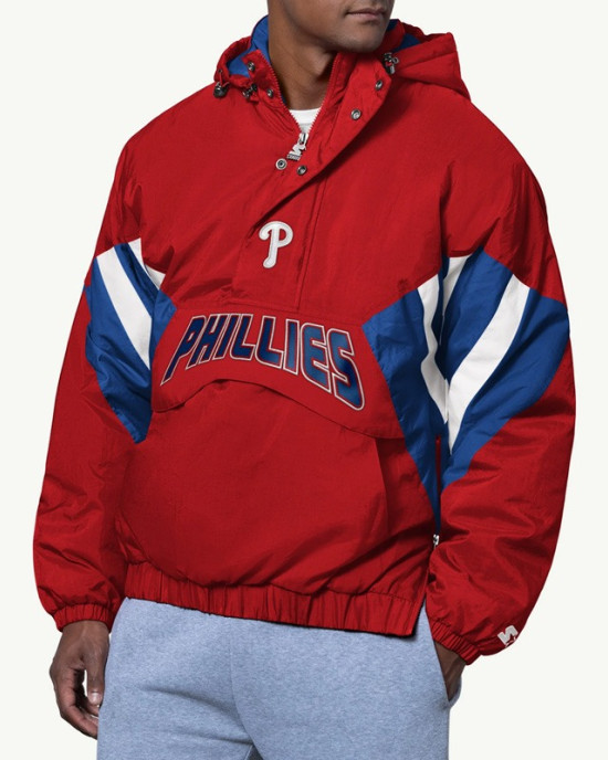 Line Up Breakaway Philadelphia Phillies Pullover Jacket