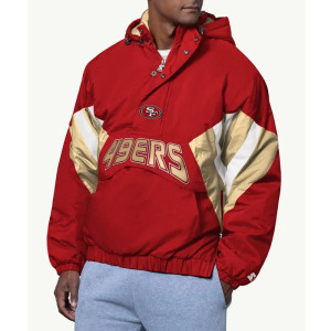 Line Up Breakaway San Francisco 49ers Pullover Jacket