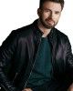 Live Smarter Better World Chris Evans Real Leather Jacket Live Smarter Better World Chris Evans Real Leather Jacket