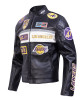 Los Angeles Lakers Men's Moto Jacket