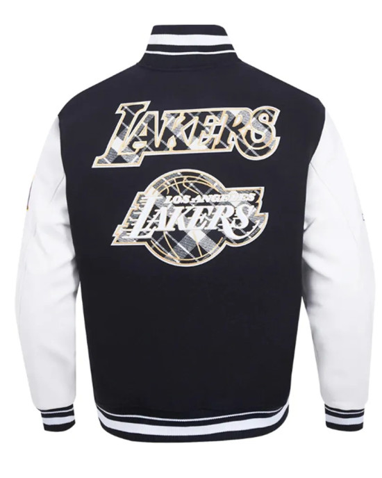 Los Angeles Lakers Prep Varsity Jacket Los Angeles Lakers Prep Varsity Jacket