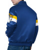 Los Angeles Rams Triple Option Varsity Satin Jacket