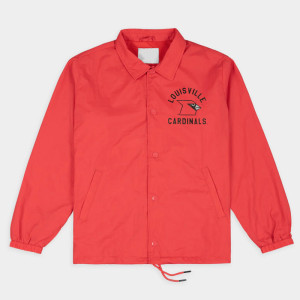 Louisville Cardinals Red Rage Retro Coaches Jacket