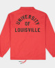 Louisville Cardinals Red Rage Retro Coaches Jacket Louisville Cardinals Red Rage Retro Coaches Jacket