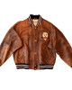 Louisville Slugger Varsity Brown Leather Jacket Louisville Slugger Varsity Brown Leather Jacket