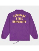 LSU Tigers Roaring Logo Retro Coaches Jacket