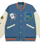Lucky Blue Wool Varsity Jacket Lucky Blue Wool Varsity Jacket