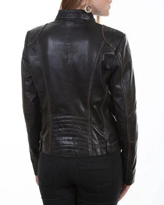 Lydia Plath Welcome to Plathville Leather Jacket