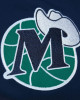 M-Hat Dallas Mavericks Green and Navy Satin Jacket