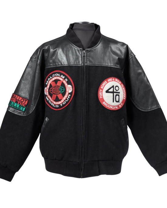 Malcolm X World Tour Cast and Crew Jacket Malcolm X World Tour Cast and Crew Jacket
