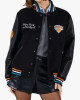 Mariska Hargitay New York Knicks Nowhere Varsity Jacket
