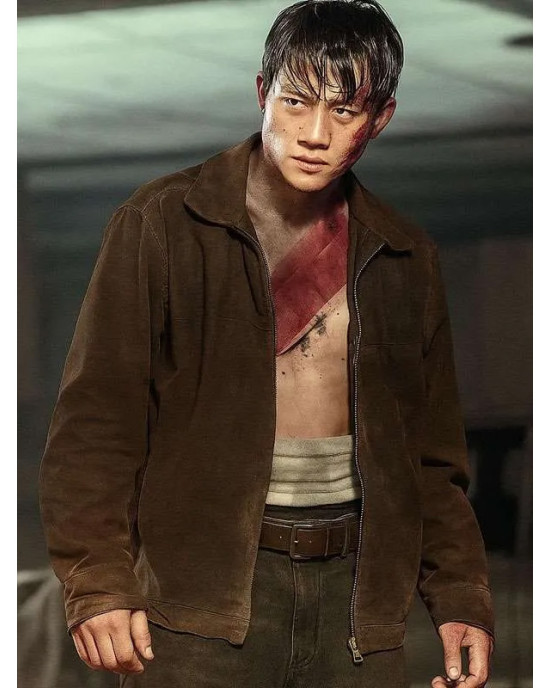 Mark Prin Suparat Ziam Singh Brown Suede Leather Jacket