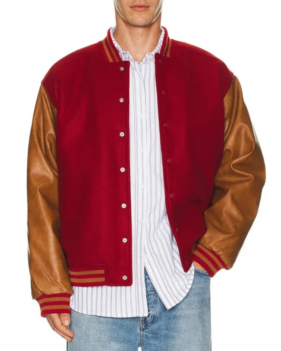 Martí Cordero Olympo Charlie Lago Varsity Jacket