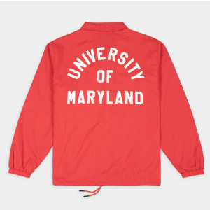 Maryland Terrapins Vintage Terps Logo Coaches Jacket