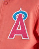 Mash Up Angels Peach Varsity Wool Jacket Mash Up Angels Peach Varsity Wool Jacket