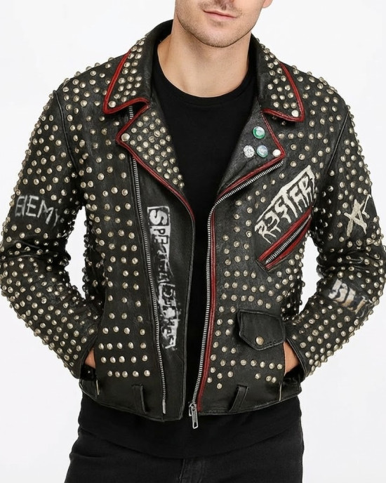 Matt Smith Caught Stealing Russ Leather Jacket