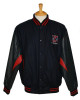 Melbourne Demons Black Collegiate Varsity – Zip-Up Canvas Jacket