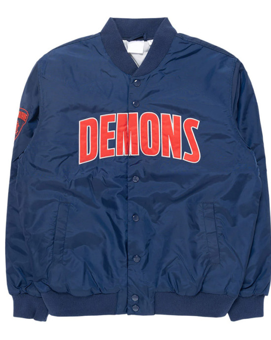 Melbourne Demons Blue Bomber Jacket – Vintage Style