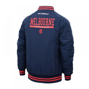Melbourne Demons Lifestyle Navy Bomber Jacket