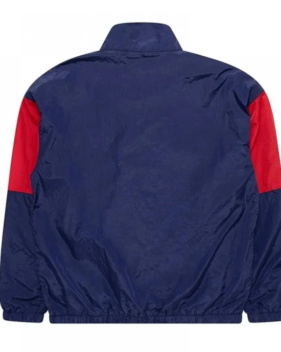 Melbourne Demons Navy Throwback Windbreaker Jacket