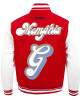 Memphis Grizzlies 2024/25 City Edition Chenille Red Varsity Jacket