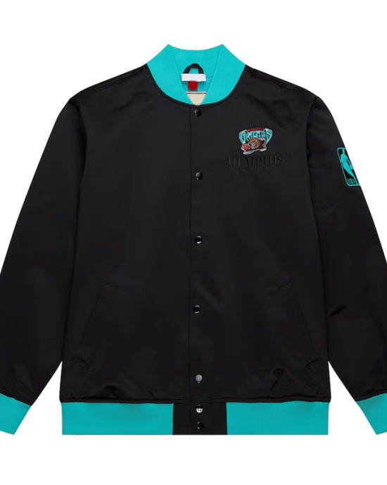 Memphis Grizzlies OG 3.0 Lightweight Black Satin Jacket Memphis Grizzlies OG 3.0 Lightweight Black Satin Jacket