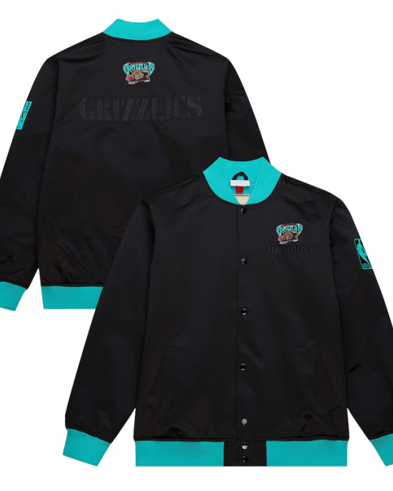 Memphis Grizzlies OG 3.0 Lightweight Black Satin Jacket Memphis Grizzlies OG 3.0 Lightweight Black Satin Jacket