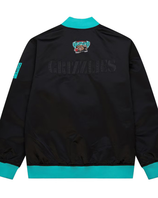 Memphis Grizzlies OG 3.0 Lightweight Black Satin Jacket Memphis Grizzlies OG 3.0 Lightweight Black Satin Jacket