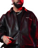 Men's Drake Amici Violente Leather Jacket: Premium Quality Men's Drake Amici Violente Leather Jacket: Premium Quality