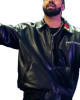 Men's Drake Amici Violente Leather Jacket: Premium Quality Men's Drake Amici Violente Leather Jacket: Premium Quality