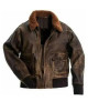 Men Distressed Flight Bomber Jacket