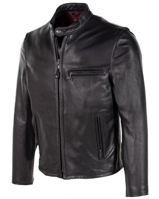 Men’s 530 Cafe Racer Leather Jacket Men’s 530 Cafe Racer Leather Jacket