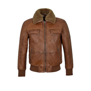 Men’s AIR Force Fur Bomber Jacket