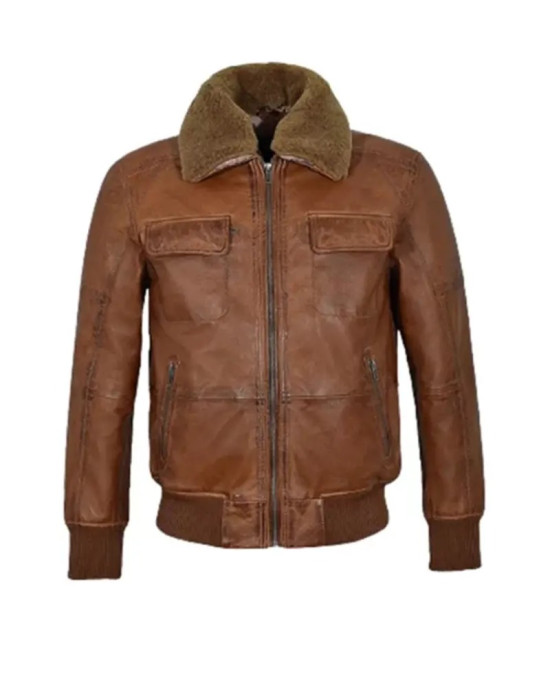 Men’s AIR Force Fur Bomber Jacket Men’s AIR Force Fur Bomber Jacket