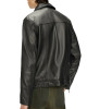 Men’s Black Classic Carve Motorcycle Leather Jacket Men’s Black Classic Carve Motorcycle Leather Jacket