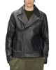 Men’s Black Classic Carve Motorcycle Leather Jacket Men’s Black Classic Carve Motorcycle Leather Jacket