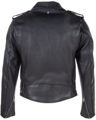 Men’s Classic Steerhide Perfecto Motorcycle Leather Jacket