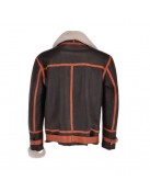 Men’s Flying Aviator Shearling Bomber Jacket