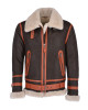 Men’s Flying Aviator Shearling Bomber Jacket Men’s Flying Aviator Shearling Bomber Jacket