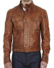 Men’s Gangster Leather Jacket Men’s Gangster Leather Jacket