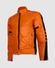 Men’s Orange Leather Jacket for Street Fashion Men’s Orange Leather Jacket for Street Fashion