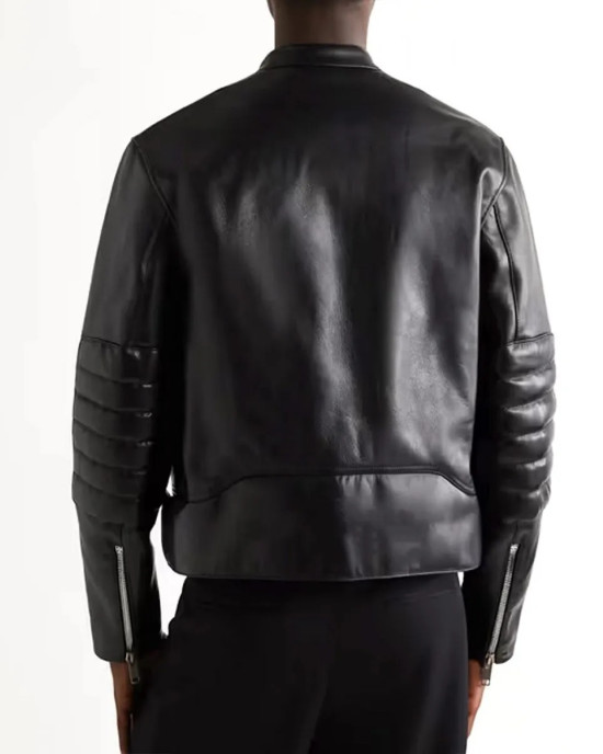 Men’s Slim Fit Cow Leather Motorcycle Jacket Men’s Slim Fit Cow Leather Motorcycle Jacket