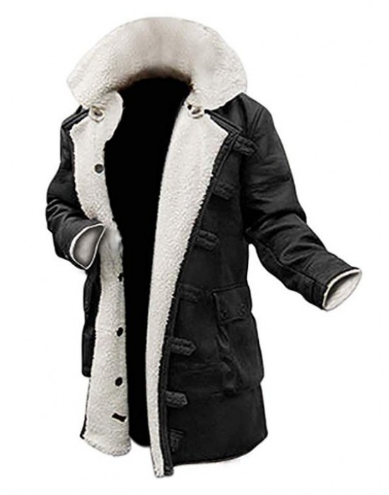 Men Shearling Leather Coat