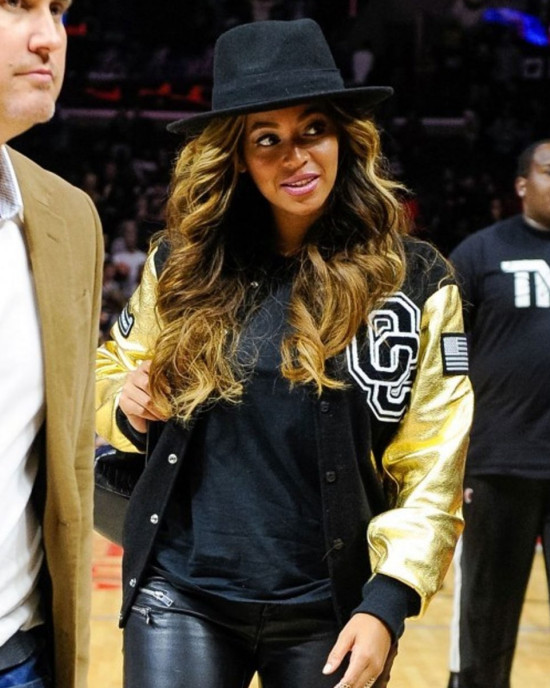 Mesmerizing black and golden Opening Ceremony Beyonce Jacket Mesmerizing black and golden Opening Ceremony Beyonce Jacket