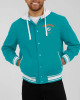 Miami Dolphins Aqua Cotton Hooded Jacket Miami Dolphins Aqua Cotton Hooded Jacket