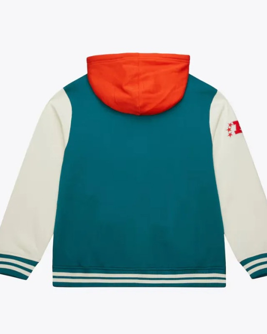 Miami Dolphins Sideline Varsity Fleece Jacket