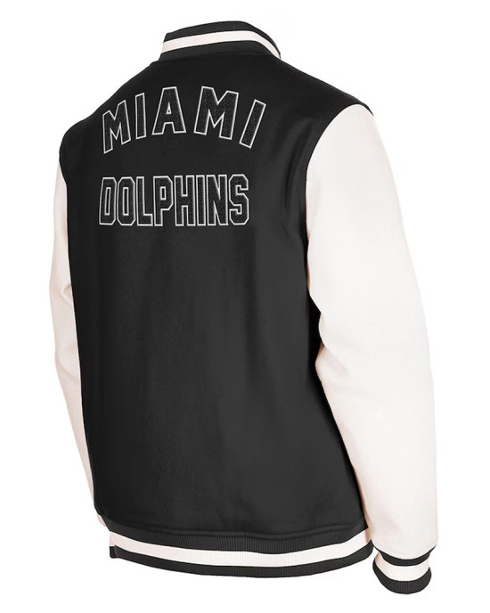 Miami Dolphins Third Down Varsity Jacket Miami Dolphins Third Down Varsity Jacket
