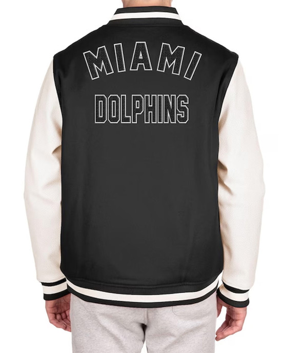 Miami Dolphins Third Down Varsity Jacket Miami Dolphins Third Down Varsity Jacket